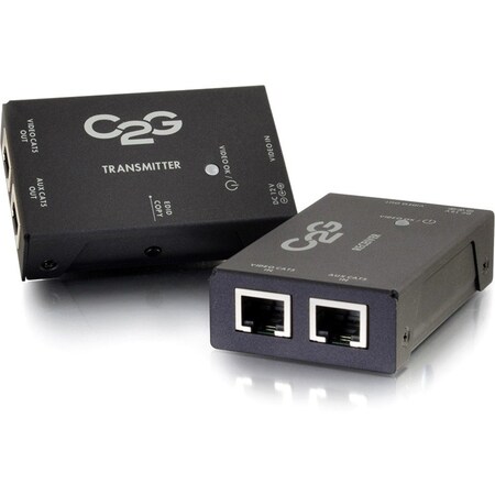 C2G Short Range Hdmi Over Cat5 Extender Kit w/ Auto Equalization (Taa 29298